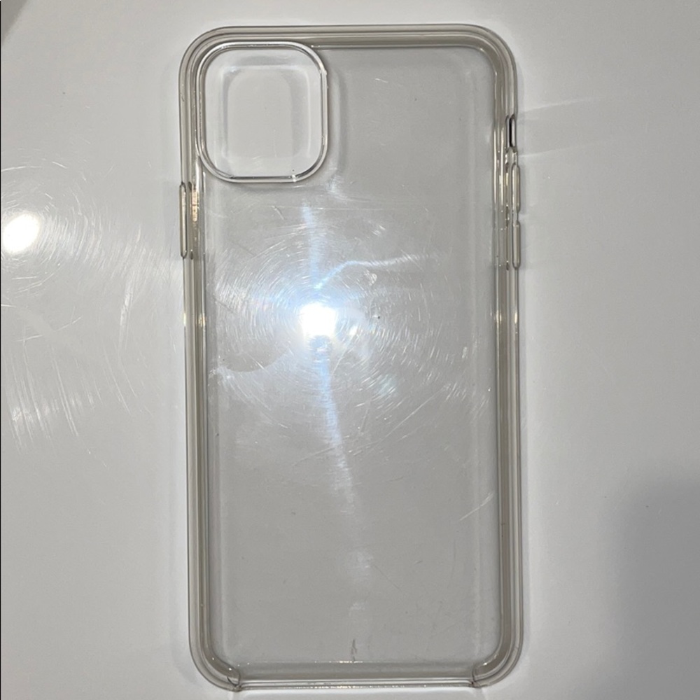 iPhone clear 11 pro max case